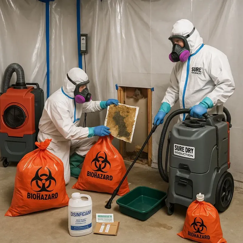 Contaminated Water Handling Protocols process in Mountain Ranch, CA