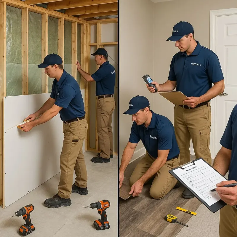 Repairs and Reconstruction process in Mountain Ranch, CA