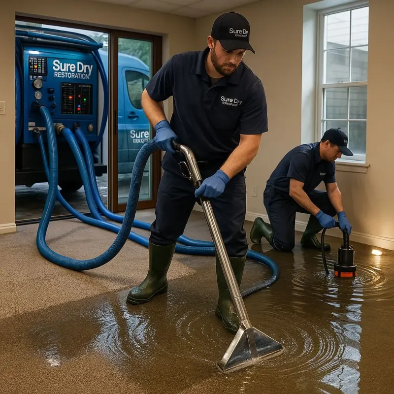 Water Extraction and Removal process in Mountain Ranch, CA